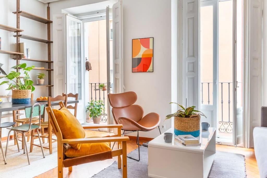 Malasana Beautiful Design Apartment 2Bed 2Bath Madrid Eksteriør billede